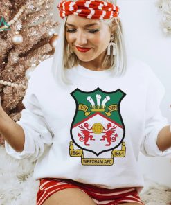 Wrexham AFC crewneck vintage style wrexham red shirt