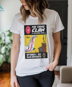 Wu Tang Clan SepTember 9 2023 Dillon Amphitheater Poster shirt