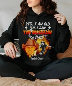 Yes I am old but I saw Tim Mcgraw on stage signature shirt