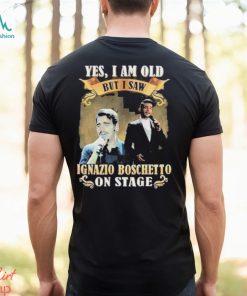Yes I am old but I saw ignazio Boschetto on stage 2023 shirt