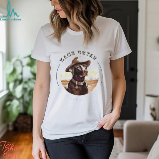 Zach Bryan Burn Burn Burn Tour Western Cowboy Dog Shirt