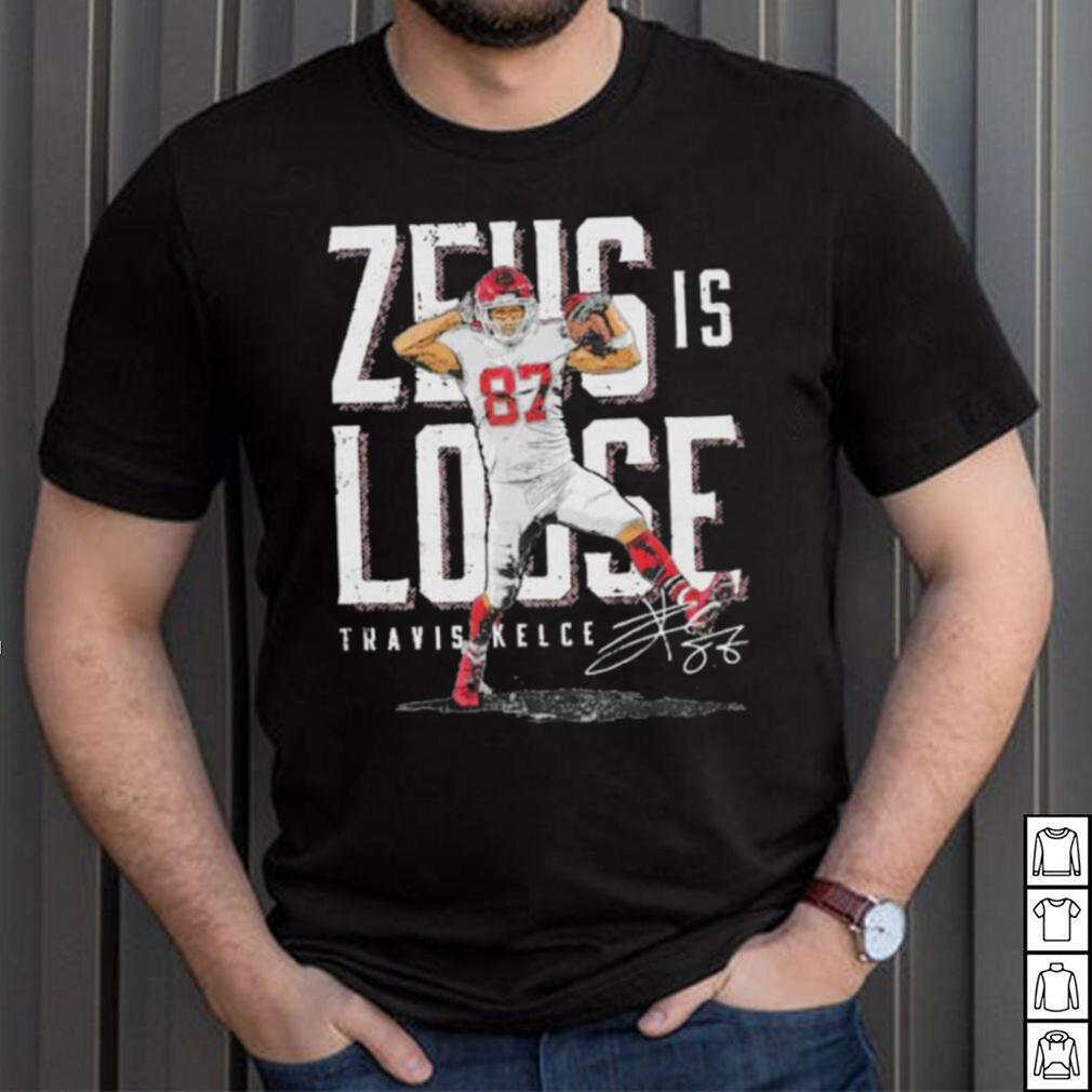 Official travis Kelce Kansas City Chiefs Zeus T-shirt, hoodie