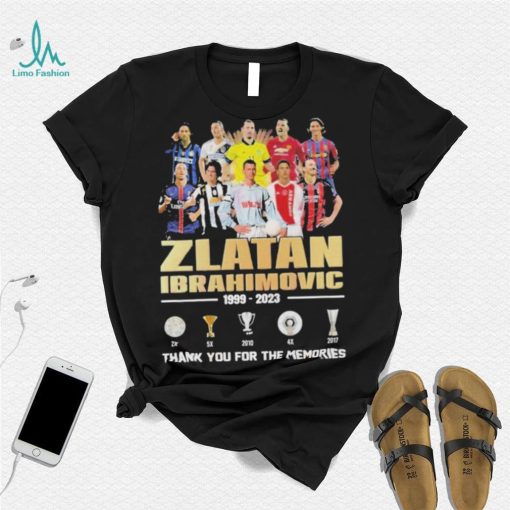 Zlatan Ibrahimovic 1999 – 2023 Thank You For The Memories T Shirt