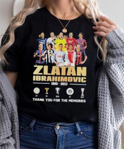 Zlatan Ibrahimovic 1999 – 2023 Thank You For The Memories T Shirt