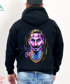 Zlatan The God Popart Caricature Zlatan Ibrahimovic Long Sleeves T Shirt