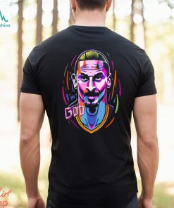 Zlatan The God Popart Caricature Zlatan Ibrahimovic Long Sleeves T Shirt