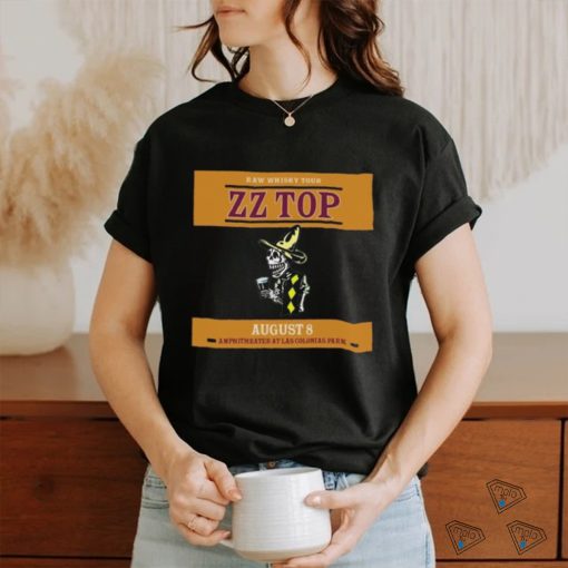 Zz Top Announce Show At Amphitheater At Las Colonias Park August 8 2023 Poster Shirt