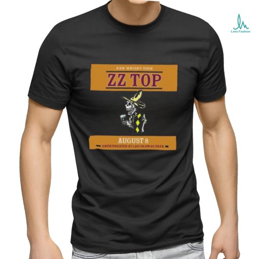 Zz Top Announce Show At Amphitheater At Las Colonias Park August 8 2023 Poster Shirt