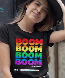 boom boom boom boom rainbow pride 2023 shirt