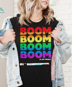 boom boom boom boom rainbow pride 2023 shirt