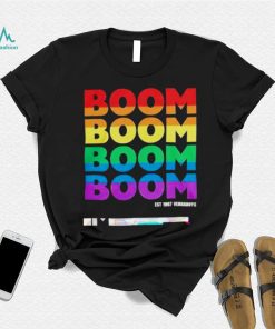 boom boom boom boom rainbow pride 2023 shirt