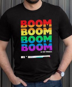 boom boom boom boom rainbow pride 2023 shirt