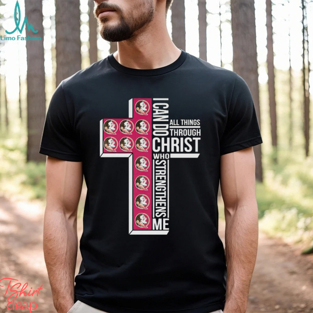 florida State Seminoles I can do all things through Christ shirt florida State Seminoles I can do all things through Christ shirt