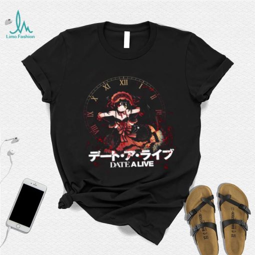 kurumi date a live anime art unisex t shirt zljve