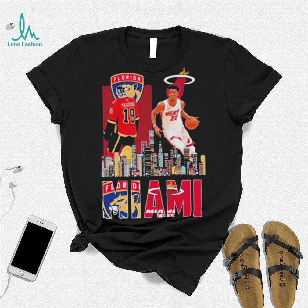 Miami Heat Jimmy Butler Celebration Sketch Active sport Shirt