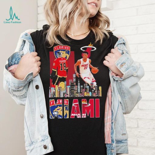 miami sports matthew tkachuk florida panthers and jimmy butler shirt Shirt