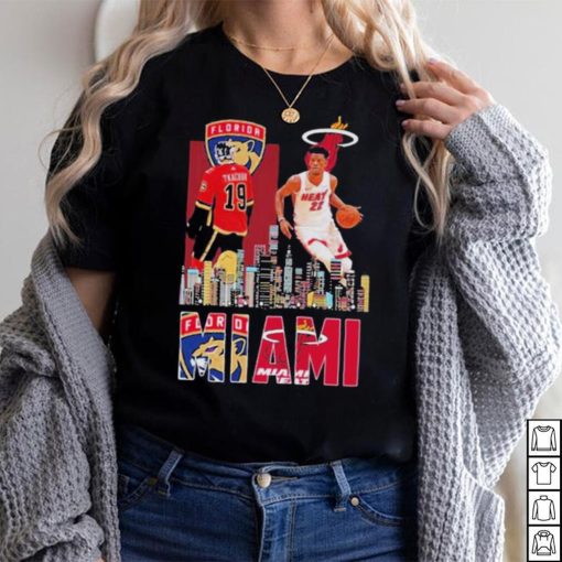 miami sports matthew tkachuk florida panthers and jimmy butler shirt Shirt