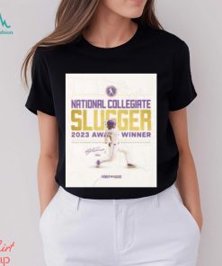 national collegiate slugger 2023 award winner the most outstanding offensive baseball division one team in the country the power lsu house shirt