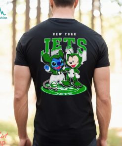 new York Jets baseball stitch and mickey shirt