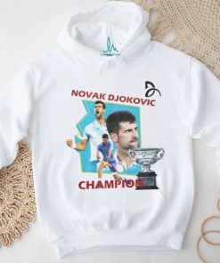 novak djokovic champion shirt