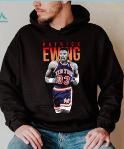 patrick ewing portrait basketball unisex t shirt ofx3g