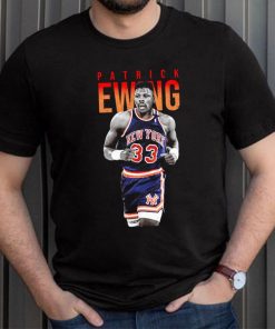 patrick ewing portrait basketball unisex t shirt ofx3g