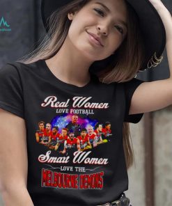 real women love football smart women love the Melbourne Demons shirt