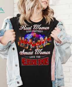 real women love football smart women love the Melbourne Demons shirt