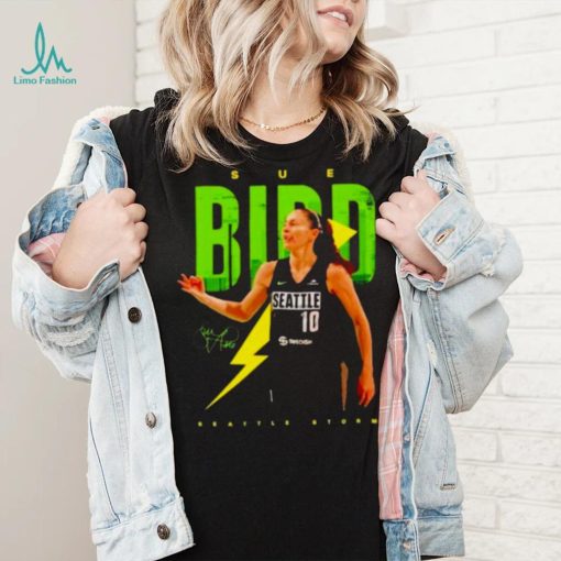 sue Bird Seattle Storm signature shirt