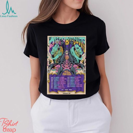 the Disco Biscuits Fall Tour 2023 Poster shirt