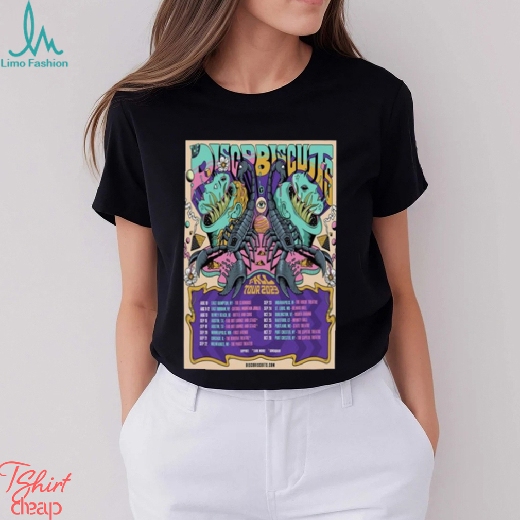 the Disco Biscuits Fall Tour 2023 Poster shirt the Disco Biscuits Fall Tour 2023 Poster shirt