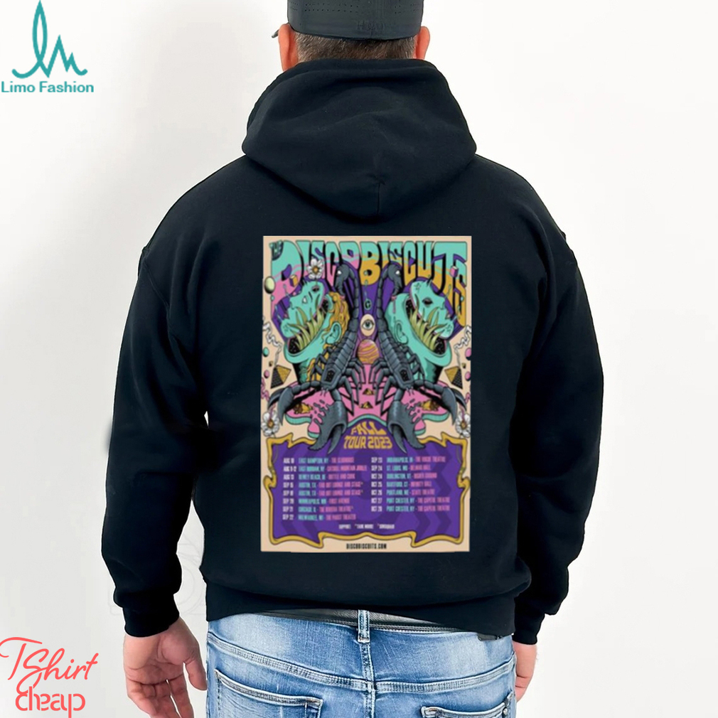 the Disco Biscuits Fall Tour 2023 Poster shirt the Disco Biscuits Fall Tour 2023 Poster shirt