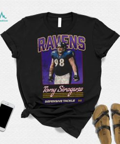tony siragusa ravens football unisex t shirt znzeo