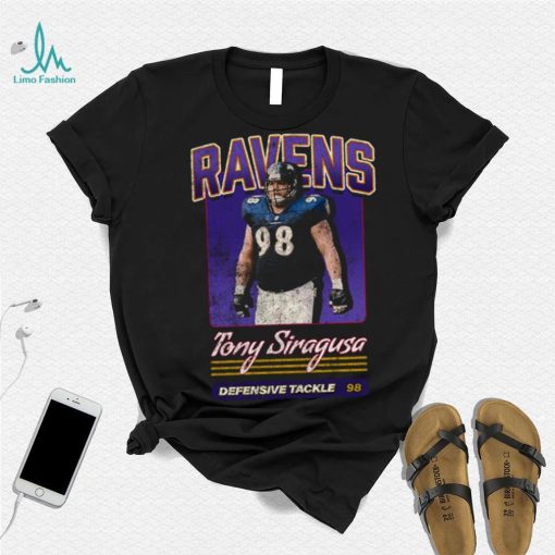 tony siragusa ravens football unisex t shirt znzeo
