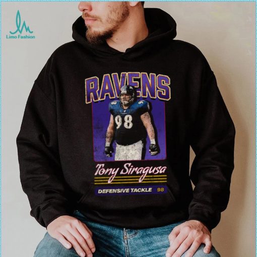 tony siragusa ravens football unisex t shirt znzeo