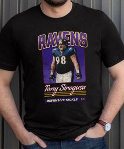tony siragusa ravens football unisex t shirt znzeo