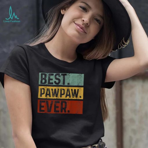 vintage best pawpaw ever dad fathers day t shirt Shirt