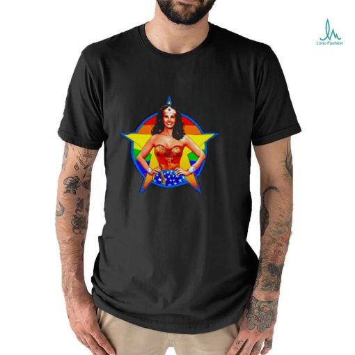 wonder Woman pride shirt
