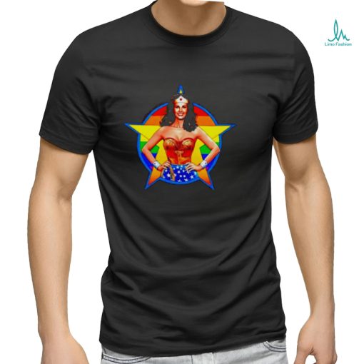 wonder Woman pride shirt