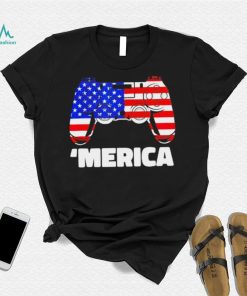 ‘Merica video game American flag shirt
