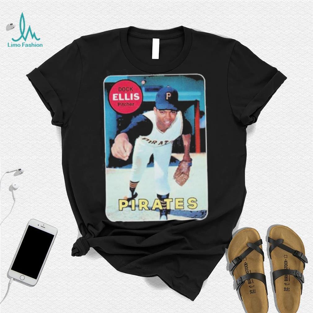 1969 Topps Rookie Dock Ellis Pirates shirt 1969 Topps Rookie Dock Ellis Pirates shirt