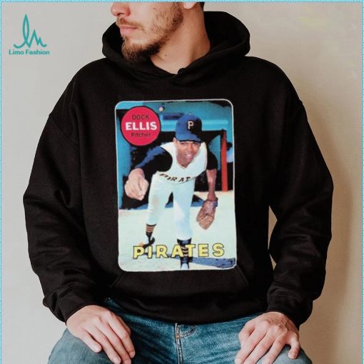 1969 Topps Rookie Dock Ellis Pirates shirt