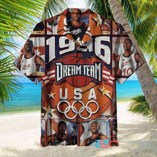 1996 American NBA Dream Team Hawaiian Shirt