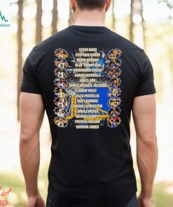 2017 nba world champions golden state warriors list players retro shirt shirt den