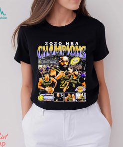 2020 NBA Champions Los Angeles Lakers retro shirt