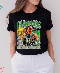 2021 NBA Champions Milwaukee Bucks retro shirt