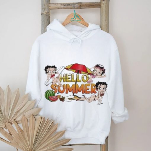 2023 Betty boop hello summer shirt