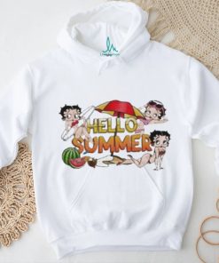2023 Betty boop hello summer shirt