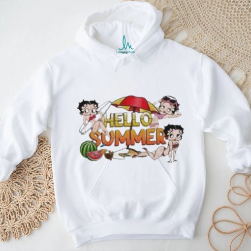 2023 Betty boop hello summer shirt