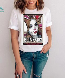 2023 Blink 182 Calgary, CA Event Poster T Shirt